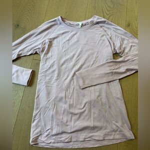 Pink Long Sleeve Swiftly Tech Lululemon SIZE 10